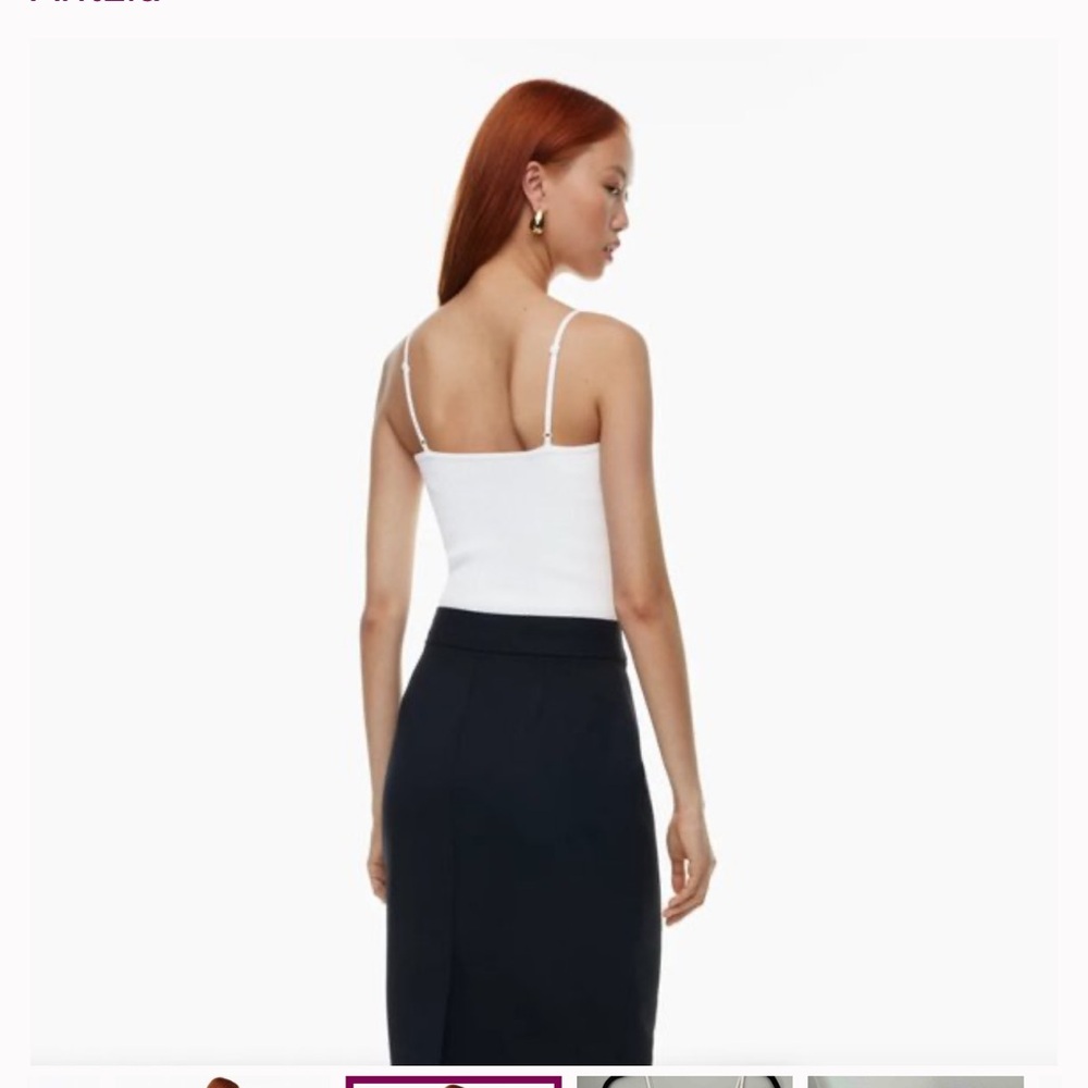 Aritzia Babaton Sculpt Knit Tank